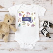 海ベビーボディスーツ