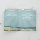 海ホイ記念カード/葬式プログラム プログラム (内部)