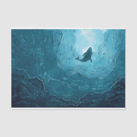 海ホエールアンダーシーデクページ 薄葉紙 (正面)