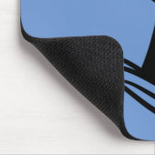 海ホエールテールシルエット マウスパッド (コーナー)