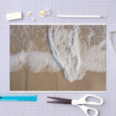 海ホワイトウォッシュオンビーチティッシュペーパー 薄葉紙 (クラフト)