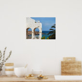 海ポスターの絵画風合い ポスター (キッチン)