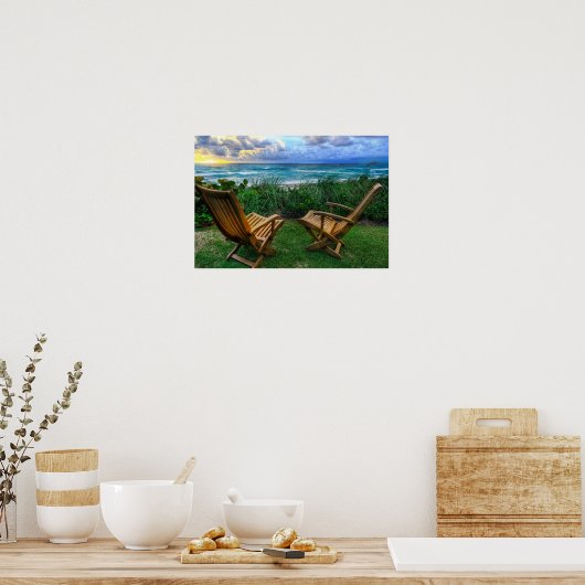 海ポスター ポスター (キッチン)