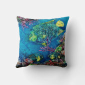 海ポリエステル装飾用クッション16"の女王x 16" クッション (裏面)