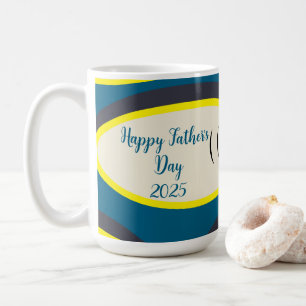 海マグロ水産の海産動物の父の日 コーヒーマグカップ