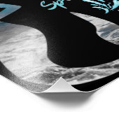 海マーメイドが飛び散ろう フォトプリント            (角)