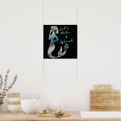 海マーメイドが飛び散ろう ポスター (キッチン)