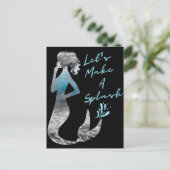 海マーメイドが飛び散ろう ポストカード (スタンド正面)