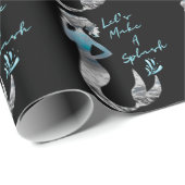 海マーメイドが飛び散ろう ラッピングペーパー (ロールコーナー)