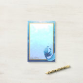 海マーメイドカスタムテールPost-Itノート ポストイット (デスク上)