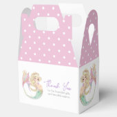 海マーメイドパーティーベビーシャワーありがとう フェイバーボックス (オープン)