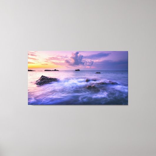 海ミストで包んだキャンバス キャンバスプリント (正面)