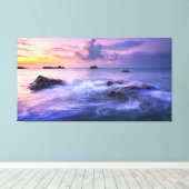 海ミストで包んだキャンバス キャンバスプリント (インサイチュ (ウッドフロア))