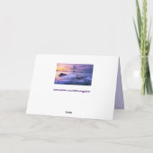 海ミストグリーティングカード カード (裏面)