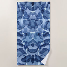 海ミスト水色 ビーチタオル