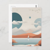 海ミニマル芸 ポストカード (正面/裏面)