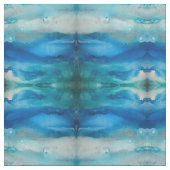 海ムード織物 |スタイル#4 |青いビーチ ファブリック (見本)