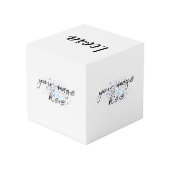 海メダリオン フォトキューブ (裏面アングル)