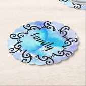 海メダリオン ペーパーコースター (アングル)