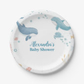 海モダンの下男女兼用で ペーパープレート (正面)