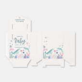 海モダンの赤ちゃんシャワーの下の水色 フェイバーボックス (折り畳みなし)