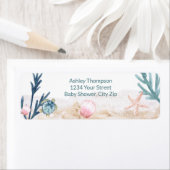 海モダンウミガメ ラベル (インサイチュ)