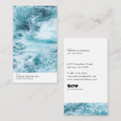海モダンカード 名刺 (正面/裏面)