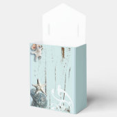 海モダンシーシェルビーチ結婚式 フェイバーボックス (オープン)