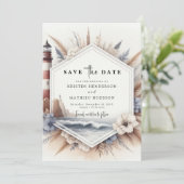 海モダンビベスライトハ結婚ウス セーブザデート (スタンド正面)