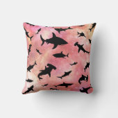 海モダン銀河系 クッション (裏面)