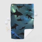 海モダン銀河系 ゴルフタオル (インサイチュ)