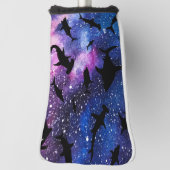 海モダン銀河系 ゴルフヘッドカバー (回転90)