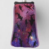 海モダン銀河系 ゴルフヘッドカバー (回転90)