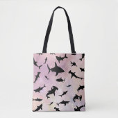 海モダン銀河系 トートバッグ (正面)