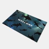海モダン銀河系 ドアマット (アングル)