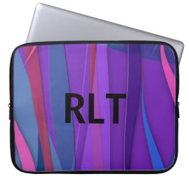 海モノグラムの ラップトップスリーブ