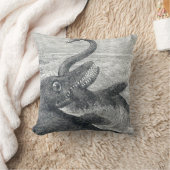 海モンスター対シーサーペント クッション (ブランケット)