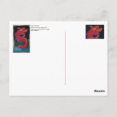 海モンスター ポストカード (裏面)