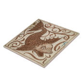 海モンスター(w/c紙で) タイル (側面)