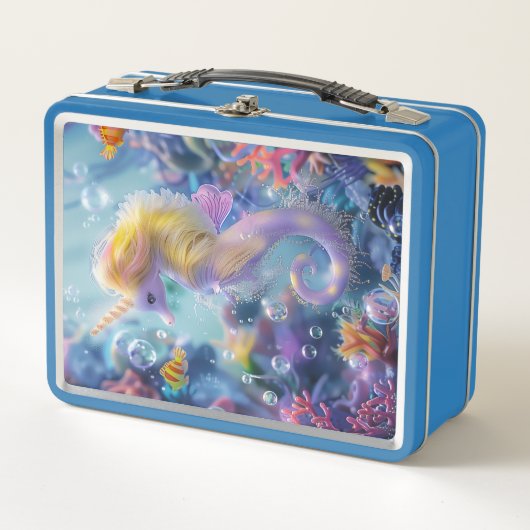 海ユニコーン メタルランチボックス (正面)