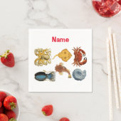 海ユニーク衆品揃えサンダー_コーブ スタンダードカクテルナプキン (インサイチュ)