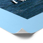 海ライトハウスイザヤ41:10プリント ポスター (角)