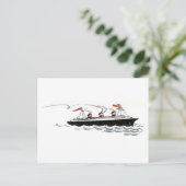 海ライナーアットシーラインスケッチ ポストカード (スタンド正面)