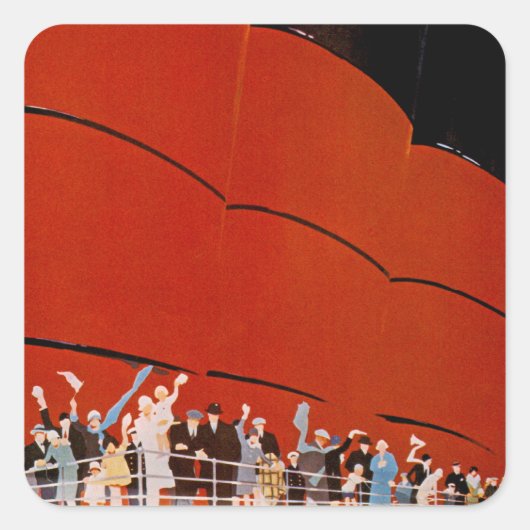 海ライナーボンボヤージュ スクエアシール (正面)