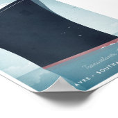 海ライナーヴィンテージ旅行ポスター ポスター (角)