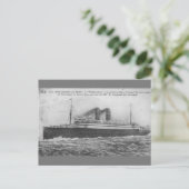 海ライナーRotterdam 1910 ポストカード (スタンド正面)