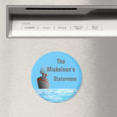 海ライナーSmStateroomドアマーカー マグネット (インサイチュ (食洗機))