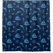 海ライフシャワーカーテン シャワーカーテン (正面)