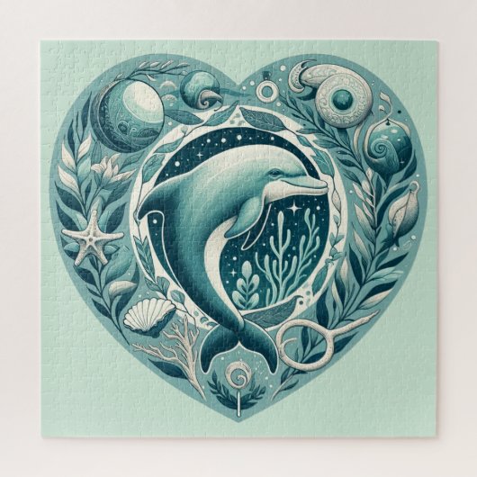 海ライフドルフィン ジグソーパズル (縦)