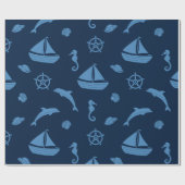 海ライフラッピング紙 ラッピングペーパー (フラット)